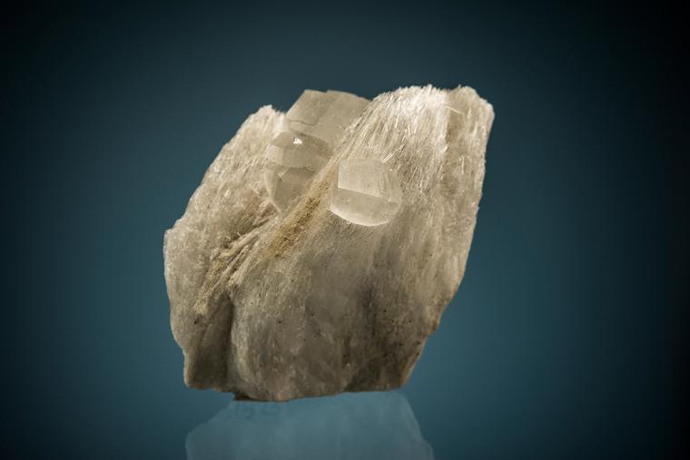 TUNELLITE on ULEXITE